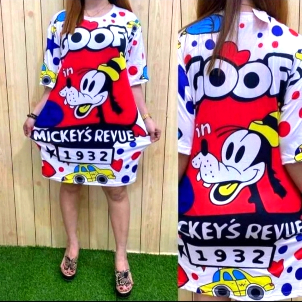 NWT Character Goofey Loose Dress 3D